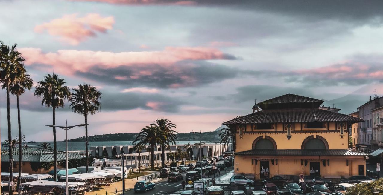 Le Sicardi-Vue Mer-Plage-Centre Ville Menton Exteriör bild